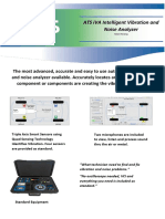 iVA Vibration and Noice Analyser Flyer
