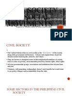Civil Society and Social Movements