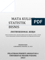 Laporan Rekonstruksi Mata Kuliah Statistik Bisnis