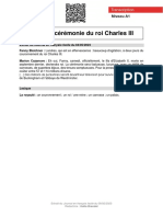 Avant La Cérémonie Du Roi Charles III: Extrait Du Journal en Français Facile Du 08/02/2023 Rédactrice: Katia Brandel