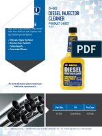 DI 502 Diesel Injector Cleaner Sellsheet 2022