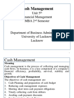 FM5.3 Cash Management