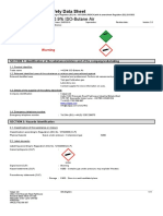0.9% ISO-Butane Air: Safety Data Sheet