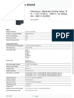 Vremenski Relej - Schneider - RE22R1MAMR - Datasheet