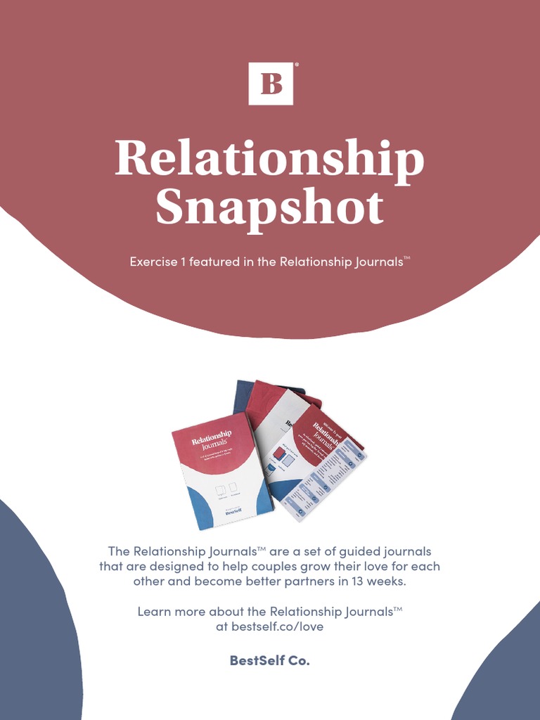 Relationship Snapshot v2 PDF Experience Behavioural Sciences