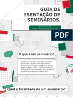 Seminário Instruções