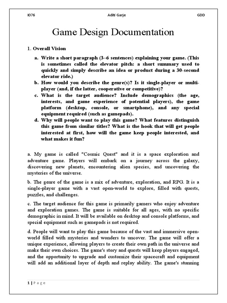 Template of GDD PDF Adobe Illustrator Social Media