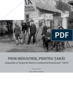 Catalog Expozitia Targul de Mostre A Industriei Romanesti 1921 - 2015