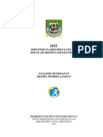 Matriks Analisis Penerapan Model Pembelajaran