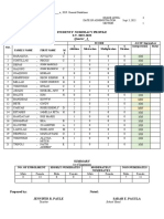 Numeracy Profile.q1 g3