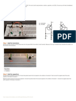 Simple Blinking LED Circuit - Removed