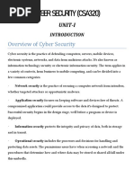 Cyber Security UNIT-I & UNIT-II