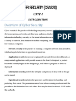 Cyber Security UNIT-I & UNIT-II