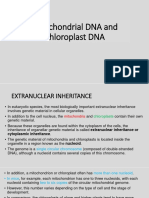 5 Mitochondrial DNA and Chloroplast DNA