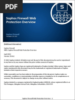 FW4005 19.0v1 Sophos Firewall Web Protection Overview