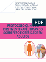 Protocolo Clínico E Diretizes Terapêuticas Do Sobrepeso E Obesidade em Adultos