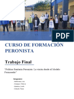 Trabajo Final - Formacion Peronista
