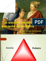 La Relación Médico-Paciente en Pediatría - Dr. Juan Fernando Gómez