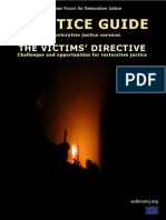Book - PRACTICE GUIDE For Restorative Justice Services THE VICTIMS' DIRECTIVE Challenges and Opportunities For Restorative Justice