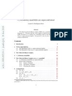 Holonomy Manifolds Are Superconformal: Lázaro O. Rodríguez Díaz