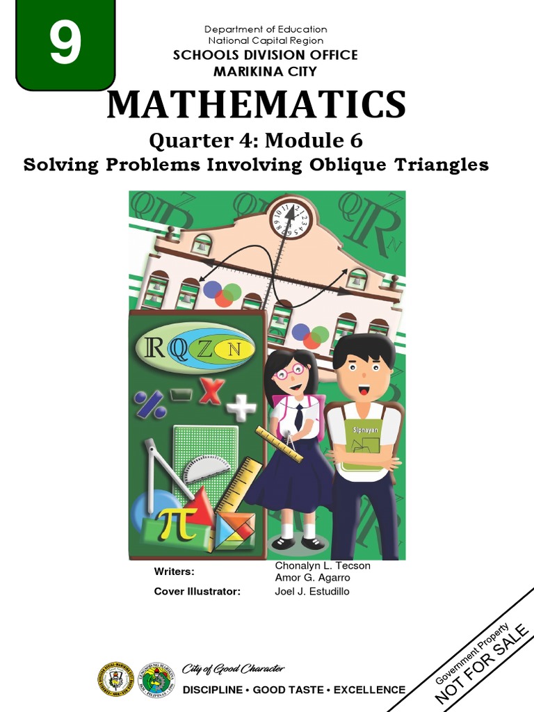 MATH - GR9 - QTR4-MODULE-6-FINAL (15 Pages) | PDF | Triangle ...