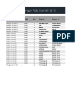 Jadwal U13