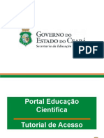 Tutorial Plataforma Edu - Cientifica - Ceará Científico 2018