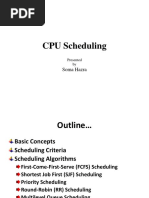 CPU Scheduling