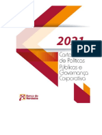 Carta Anual de Políticas Públicas e Governança Corporativa - 2021