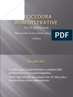 Mjetet Juridike Ne Procedurën Administrative