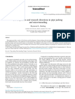 Developments and Research Directions in Pipe Jacki