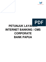 Petunjuk Pendaftaran Layanan Cms Corporate Bank Papua