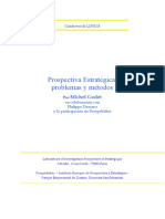 Prospectiva Estrategica-Problemas y Metodo - Godet (2007)