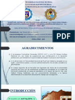 Universidad Nacional de Piura: para Optar Por El Título Profesional de Ingeniero de Minas