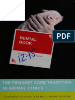 The Feminist Care Tradition in Animal Ethi - Unknown