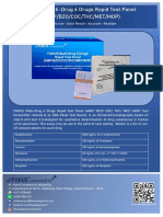 Brochure - FOKUS Multi-Drug 6 Drugs Rapid Test Panel