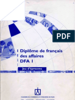 DFP Affaires B2 Jeu D Epreuves