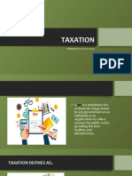 Taxation Definition