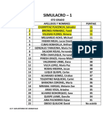 1° Simulacro 2023