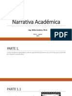 Narrativa Académica: Ing. Otilia Cordero, PH.D