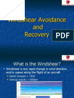 Windshear Avoidance and Recovery (JT ID IW)
