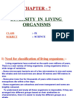 Chapter 07 Diversity in Living Organisms