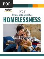 2023 Annual Homelessness Report