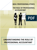 Topic 2 The Role of Professional Accountant