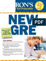 Barrons New GRE 19th Edition