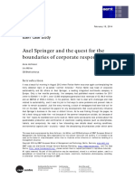 Hofmann, A., Müller, U., and Bhattacharya, C. 2014. "Axel Springer and The Quest For The Boundaries of Corporate Responsibility." ESMT Case Study%