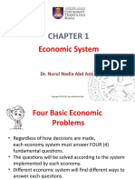 CHAPTER 1 (2) - Economic System - Lecture in Class