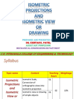 8.isometric Projections and Isometric View or Drawing