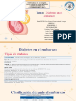 Diabetes en El Embarazo