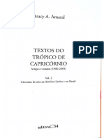 AMARAL - Aracy - Textos Do Trópico de Capricórnio - Vol2 - América Latina - Cap 9